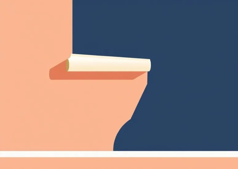 Pose de papier peint, rouleau et brosse à maroufler